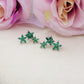 MILLIE ~ Orecchini flowers con cubic zirconia