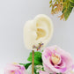 MILLIE ~ Orecchini flowers con cubic zirconia
