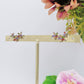 MILLIE ~ Orecchini flowers con cubic zirconia
