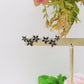 MILLIE ~ Orecchini flowers con cubic zirconia