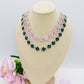 DELILAH COLOURS Collier Tennis - Collana con Cubic Zirconia rotondi