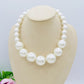 MAXI PEARLS DEGRADE - SET 2 Collane perle XL girocollo degrade'