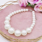 MAXI PEARLS DEGRADE - SET 2 Collane perle XL girocollo degrade'