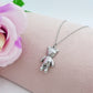 TEDDY big - Collana pendente orsetto in Acciaio inossidabile