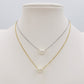 SOLITARIO PEARL - ACCIAIO INOSSIDABILE- collana con pendente solitario perla