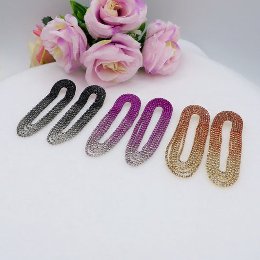 GABRIELLE ~ Orecchini a cascata in Cubic Zirconia
