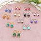TINKERBELL HOOPS COLOURS ~  ACCIAIO INOSSIDABILE ~ Orecchini mini cerchi a campanella in ACCIAIO INOSSIDABILE