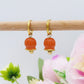 TINKERBELL HOOPS COLOURS ~  ACCIAIO INOSSIDABILE ~ Orecchini mini cerchi a campanella in ACCIAIO INOSSIDABILE