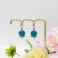 TINKERBELL HOOPS COLOURS ~  ACCIAIO INOSSIDABILE ~ Orecchini mini cerchi a campanella in ACCIAIO INOSSIDABILE