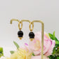 TINKERBELL HOOPS COLOURS ~  ACCIAIO INOSSIDABILE ~ Orecchini mini cerchi a campanella in ACCIAIO INOSSIDABILE