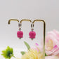 TINKERBELL HOOPS COLOURS ~  ACCIAIO INOSSIDABILE ~ Orecchini mini cerchi a campanella in ACCIAIO INOSSIDABILE