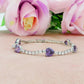 CORINNE - bracciale tennis cuori alternati con cubic zirconia
