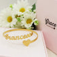 SWEET ♥ NAME Bracciale MANETTA Nome PERSONALIZZATO in Acciaio Inossidabile
