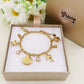 FIJI - Bracciale con charms marini + cubic zirconia ACCIAIO INOSSIDABILE