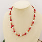 CORAL Collana ~ ACCIAIO INOSSIDABILE - Collana con perle barocche, turchesi e coralli