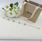 LILY  big Flowers MADREPERLA SFUMATA ACCIAIO INOSSIDABILE ~ Bracciale fiori in madreperla