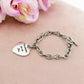 BRACCIALE CUORE BIG - PERSONALIZZAMI ~ Bracciale in acciaio inossidabile + INCISIONE PERSONALIZZATA