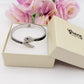 NIKITA RAINBOW ~ Acciaio Inossidabile - Bracciale manetta serpente - snake smaltato con cubic zirconia (Copia)