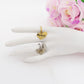 Big Hearts Ring - PERSONALIZZAMI ~ Anello doppio cuore pendente in acciaio inossidabile + INCISIONE PERSONALIZZATA
