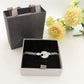 RAVEN ~ Acciaio Inossidabile - Bracciale serpente + catena piatta con cubic zirconia