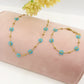 DAISY ~ ACCIAIO INOSSIDABILE ~ Bracciale con fiori e cristalli
