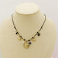 SOLEIL COLLANA - ACCIAIO inossidabile - Collana catena charms sole e murrine