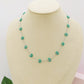 DAISY ~ ACCIAIO INOSSIDABILE ~ Collana con fiori e cristalli