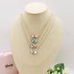 ALINA - ACCIAIO INOSSIDABILE - Collana con pendente in cubic zirconia