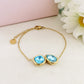 ALINA - ACCIAIO INOSSIDABILE - Bracciale con accessorio in cubic zirconia
