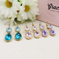 ALINA - ACCIAIO INOSSIDABILE - Paia orecchini monachella con cubic zirconia a goccia
