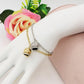 TINKERBELL ~ Bracciale ACCIAIO INOSSIDABILE con campanella zirconata