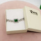 JANIS ~ ACCIAIO INOSSIDABILE - Bracciale groumette con pietra centrale e cubic zirconia