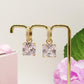 TESSA ~ HOOPS ~ Orecchini mini cerchio con pietra XL in Cubic Zirconia