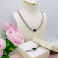 JANIS ~ ACCIAIO INOSSIDABILE - Bracciale groumette con pietra centrale e cubic zirconia