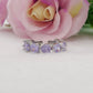 JENNY-Anello regolabile in Cubic Zirconia a forma di Cuore