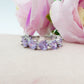 JENNY-Anello regolabile in Cubic Zirconia a forma di Cuore