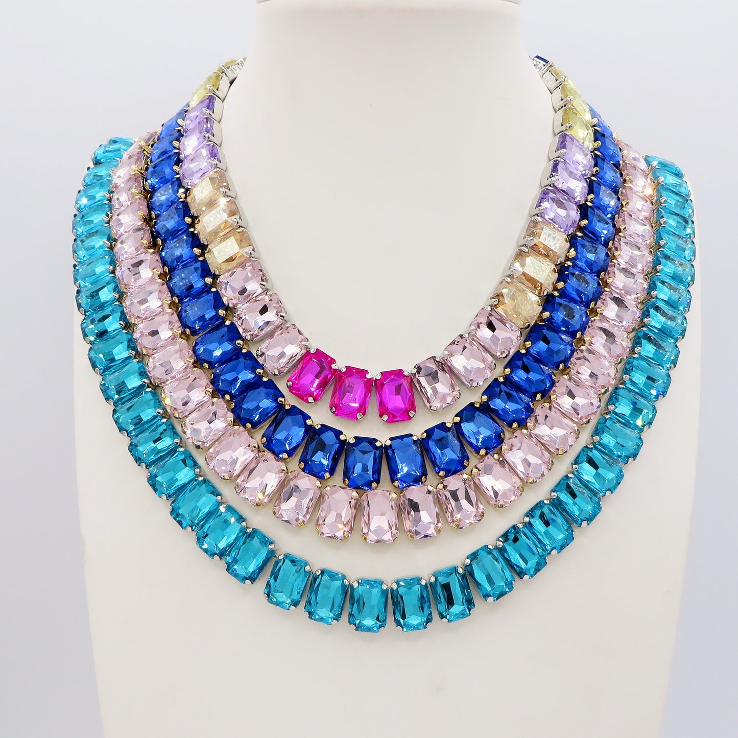 MARGOT small - collier con pietre sfaccettate - LUCE COLLECTION