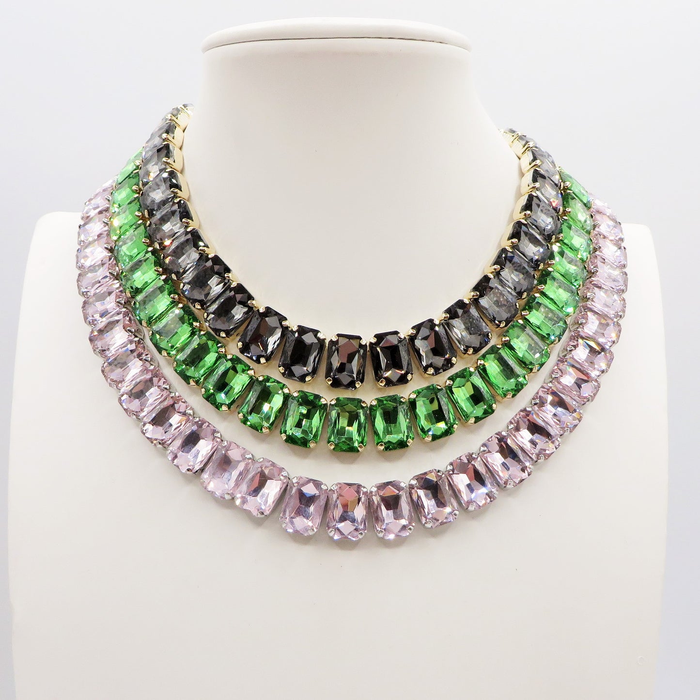 MARGOT small - collier con pietre sfaccettate - LUCE COLLECTION