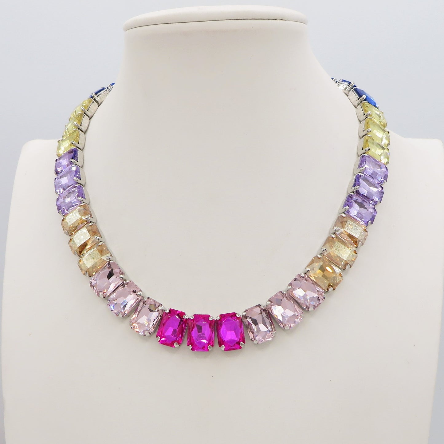 MARGOT small - collier con pietre sfaccettate - LUCE COLLECTION