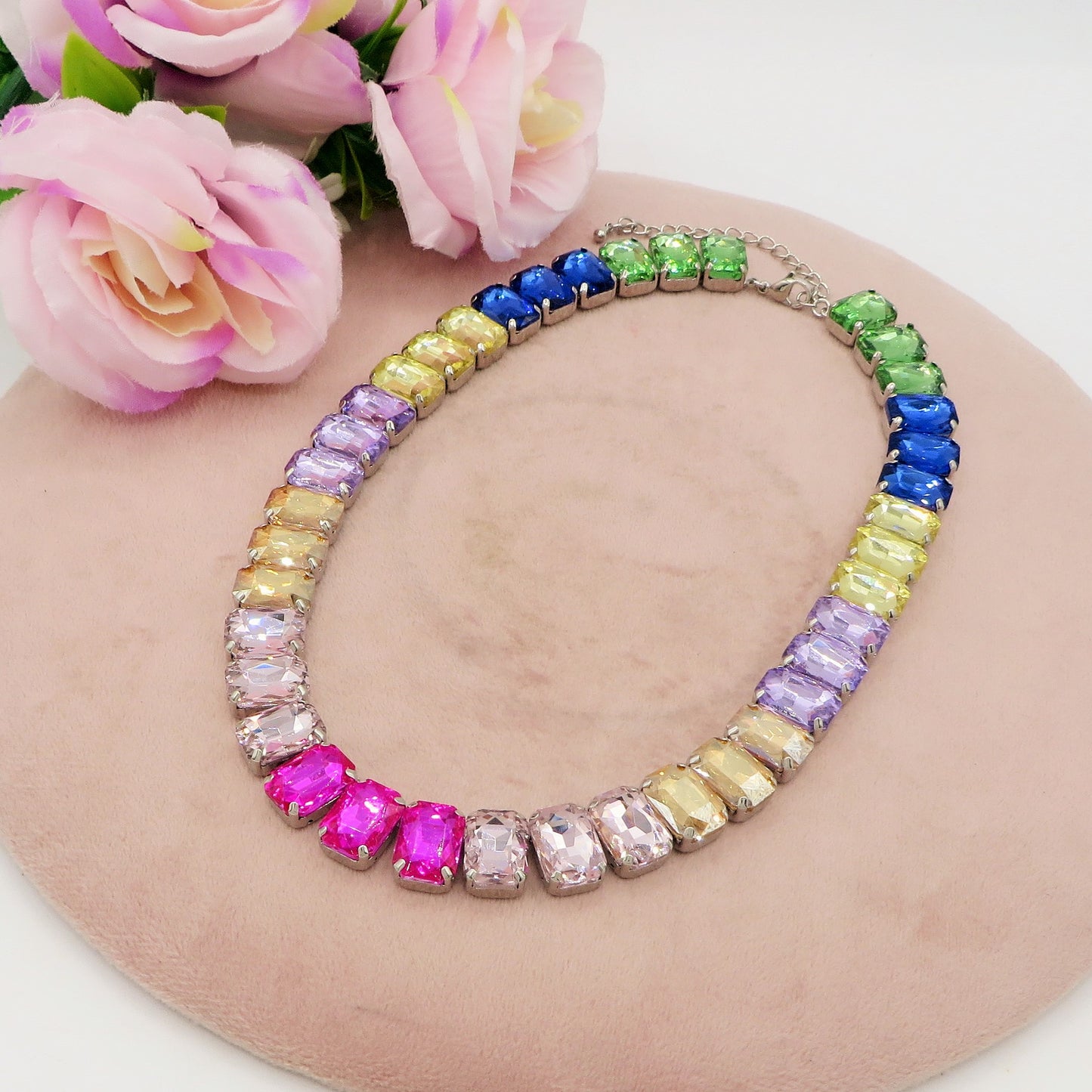 MARGOT small - collier con pietre sfaccettate - LUCE COLLECTION