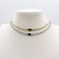 CHRISTY - Collana con Cubic Zirconia taglio baguette