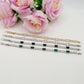 CHRISTY - Bracciale Tennis con Cubic Zirconia taglio baguette