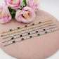 CHRISTY - Bracciale Tennis con Cubic Zirconia taglio baguette