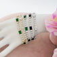 CHRISTY - Bracciale Tennis con Cubic Zirconia taglio baguette