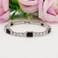 CHRISTY - Bracciale Tennis con Cubic Zirconia taglio baguette
