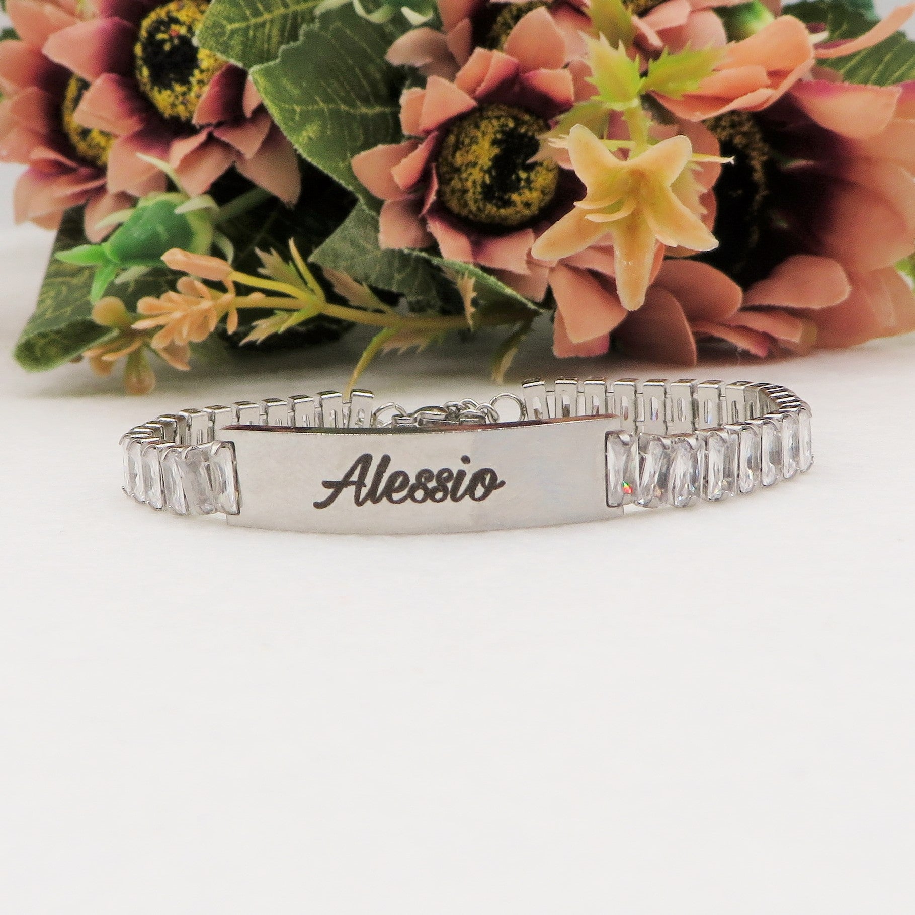 Angelra Bracciale da Donna con Ciondolo In Acciaio,Chi Seina Aore Angelra Bracciale da Donna con Ciondolo In Acciaio,Chi Seina Aore