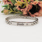 SET " YOU & ME " ~ 2 BRACCIALI lui e lei in acciaio inossidabile con INCISIONE PERSONALIZZATA