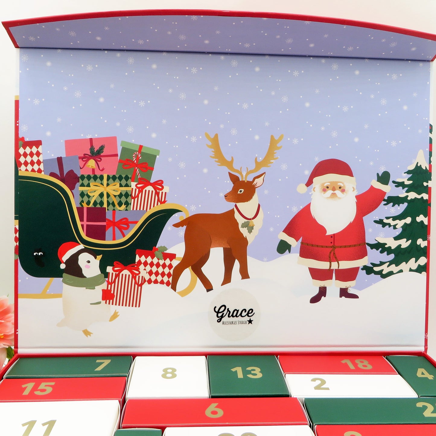 CALENDARIO DELL'AVVENTO ~ GRACE STUDIO  ~ 24 GIOIELLI