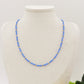 OCEAN - Collana perline cristallo e ACCIAIO inossidabile colori brillanti