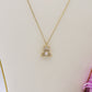 TEDDY CRYSTAL - ACCIAIO INOSSIDABILE - collana con pendente orsetto in cubic zirconia
